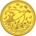 10,000 Yen (A bird with an olive branch in its beak)