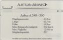 AUA - Austrian Airlines Airbus A.340-300