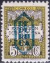 Palau Nacional and coat of arms of Barcelona - Serie 6a.
