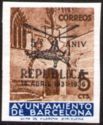 Puerta Gótica del Ayuntamiento, Barcelona, overprint