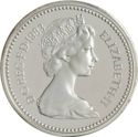 1 Pound (Royal Coat of Arms - Silver Piedfort)