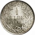 ½ Gulden (William I)