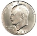 1 Dollar (Eagle / Eisenhower - Copper-nickel)