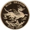20 Won (Year of Dragon. Blue Dragon)