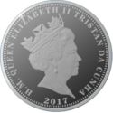 5 Pounds (100th Anniversary of the House of Windsor, Round Tower - Silver Plated)