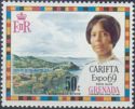 Gov. Hilda Bynoe and View of St. George’s
