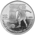 500 Won (16th World Championship Football 1998 France)