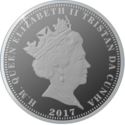 5 Pounds (Queen Elizabeth II Sapphire Jubilee - Siver)