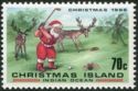 Santa Claus Playing Golf