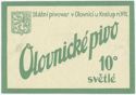 Olovnické pivo světlé 10