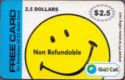 Go 2 CALL smiley FREE card on purchase 5$