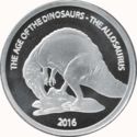 500 CFA Francs (The Allosaurus)