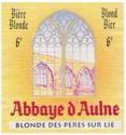 Abbaye d'Aulne Blonde 6°