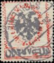 Handstamp with subsequent Eagle Impression