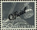 Aerial Cablecar, Saentis Mountain (overprinted "Officiel")