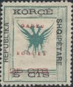 Double Eagle in Frame with Overprint