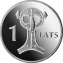 1 Lats (Owl Fibula)