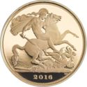 2 Sovereign (Queen Elizabeth II 90th Birthday Sovereign - Gold)