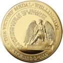 1 Crown (Waterloo Victory Medal - Gold Plated)