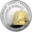 1 Crown (Waterloo Victory Medal - Silver Plated)