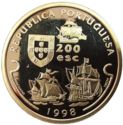 200 Escudos (Vasco da Gama-First Trip Lisbon-Calecute - Gold edition)
