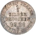 ½ Silbergroschen (1/60 Thaler - A or D)