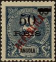 King Carlos I - local overprint "REPUBLICA" and surcharged