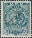 1903 Sentinel Lion - overprinted "OFICIAL"