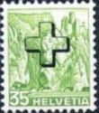 Neu-Falkenstein Castle (cross overprint)
