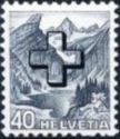 Seealpsee Lake & Säntis Mountain (cross overprint)