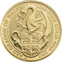 100 Pounds (The Queen's Beasts, Red Dragon of Wales - Gold)
