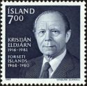 Pres. Kristján Eldjárn (1916-1982)