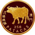 250 Patacas (Year of the Ox)