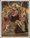 Madonna enthroned with angels and saints, by Lippi