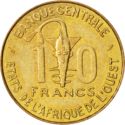 10 CFA Francs