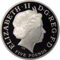 5 Pounds (Royal Birth of Baby Prince George of Cambridge - Silver)