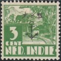 Buffalo Plough Overprinted for South Celebes
