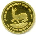 20 Kwacha (50th Anniversary of the Krugerrand)
