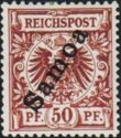 overprint on Reichpost