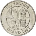 10 Kronur (Capelins, Non Magnetic)