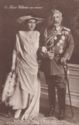 Wilhelm II in exile at Doorn (Netherlands) - With his second wife Hermine