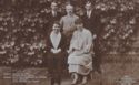 Wilhelm II in exile at Doorn - With Hermine and further Royal family