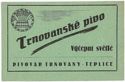 Trnovanské pivo výčepní světlé