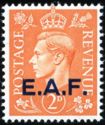 British Stamp Overprinted "E.A.F"