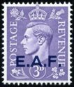 British Stamp Overprinted "E.A.F"