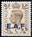 British Stamp Overprinted "E.A.F"