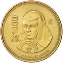 1,000 Pesos (Juana de Asbaje)