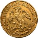 ½ Escudos (FIRST REPUBLIC. Guadalajara)