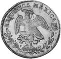 4 Escudos (FIRST REPUBLIC. Guadalupe y Calvo)