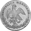 4 Escudos (FIRST REPUBLIC. Zacatecas)